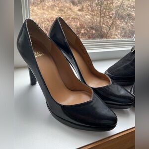 8.5 Stuart Weitzman elegant pumps high heel classic black
